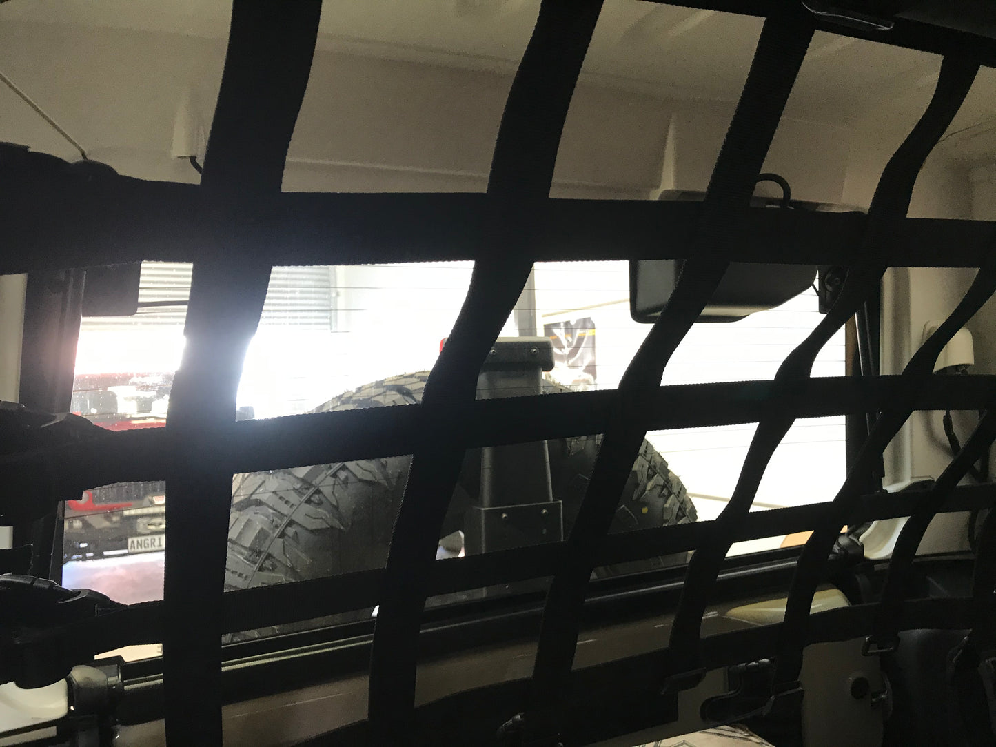 Full Cargo Net - by Maverick for Wrangler 2dr / 4dr / JK / JKU / JL / JLU / TJ / JT