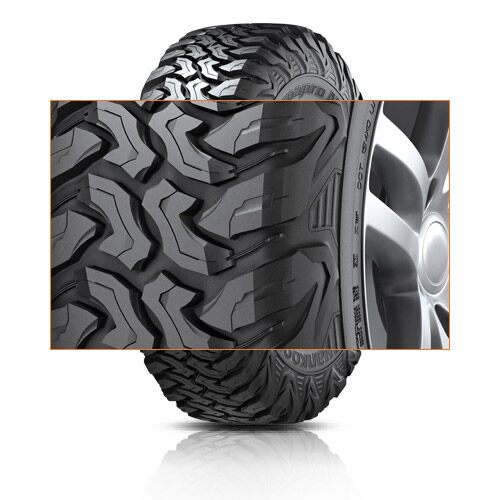 5 x Hankook Dynapro RT05 MT2 35" Mud Tyres 35/12.5/R17 (17" Rim) - SET OF 5