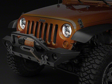 Load image into Gallery viewer, LED Headlights 'SideSlice' with DRL, Clone for Wrangler JK JKU TJ (pair)
