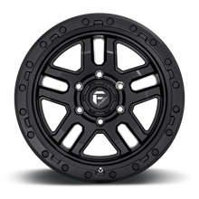 Load image into Gallery viewer, FUEL OFFROAD 'AMMO' 17" D700 - Matte Black 17" Rims 9J (set of 5 Jeep 5/127 -12) JK / JL

