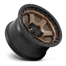 Load image into Gallery viewer, FUEL OFFROAD 'BLOCK' 17" D751 - Matte Bronze with Black Rim 17/9 Rims (set of 5 Jeep 5x127 -12)
