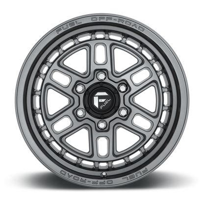 FUEL OFFROAD 'NITRO' 17" D668 - Satin Anthracite 17" Rims -12 (set of 5 Jeep 5/127)