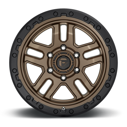 FUEL OFFROAD 'AMMO' 17" D702 - Bronze Centre with Black Ring 17/9 Rims -12 (set of 5 Jeep 5x127 -12)