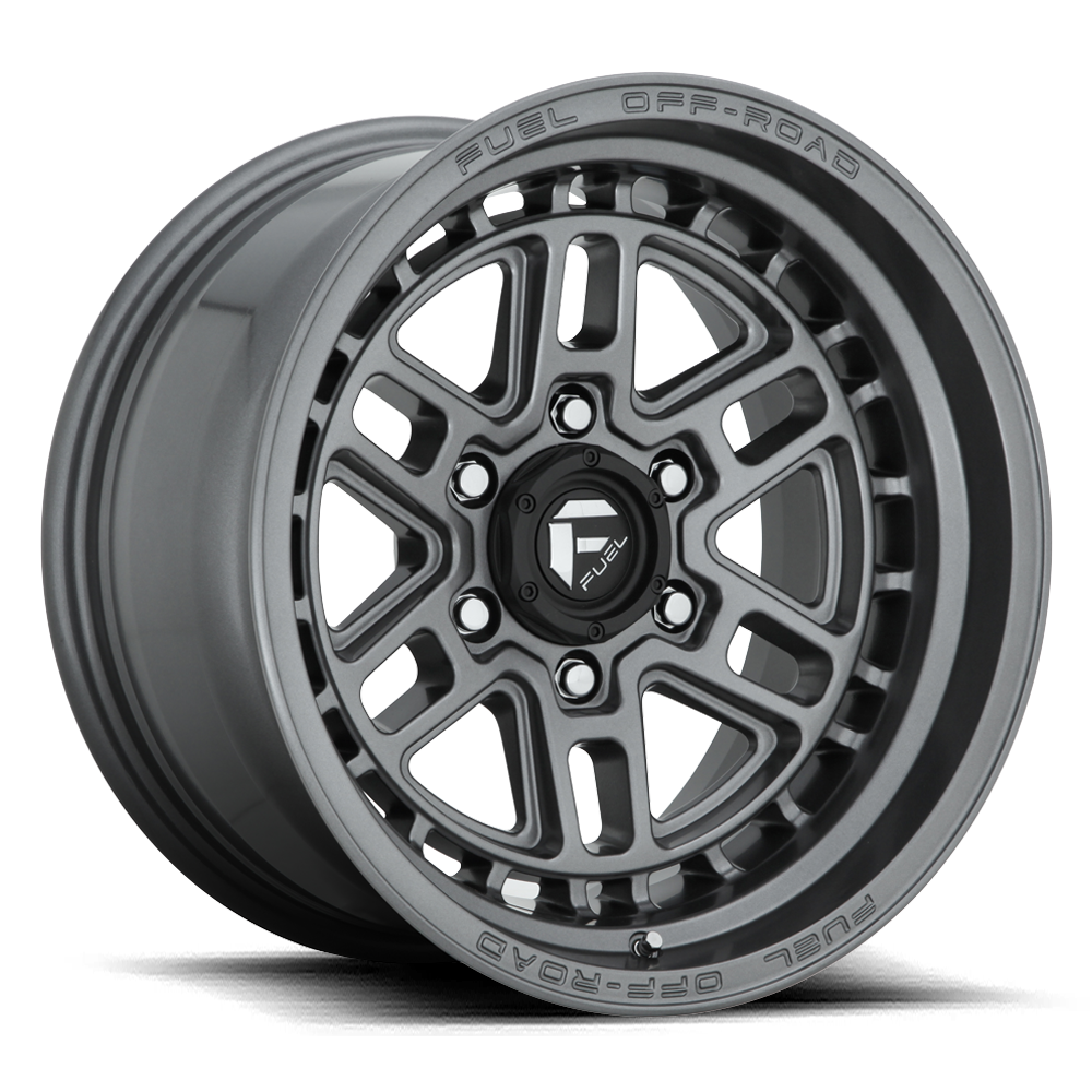 FUEL OFFROAD 'NITRO' 17" D668 - Satin Anthracite 17" Rims -12 (set of 5 Jeep 5/127)