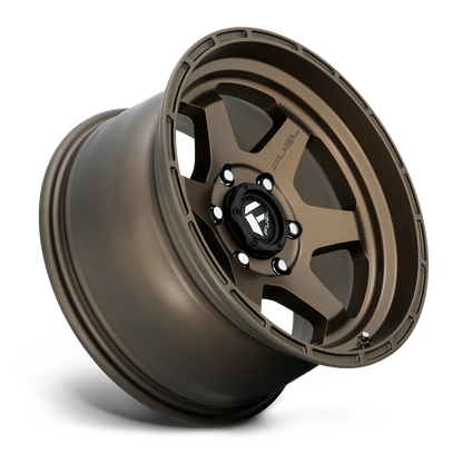 FUEL OFFROAD 'Shok' 17" D666 - Matte Bronze 17" Rims 10J -18 (set of 5 Jeep 5x127)