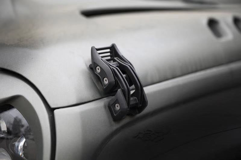 Topfire Bonnet / Hood Catch / Latch - Eye of Devil Wrangler JK JKU