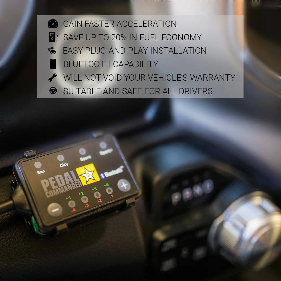 Pedal Commander for Jeep Wrangler JL / JLU / GLADIATOR 2018+  PC78 Bluetooth