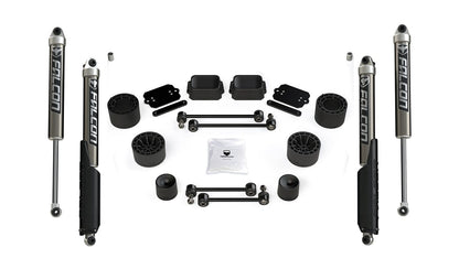 KIT ONLY: 2.5” Teraflex Performance Spacer Lift Kit with Falcon SP2 2.1 shocks for Wrangler 2dr JL / 4dr JLU